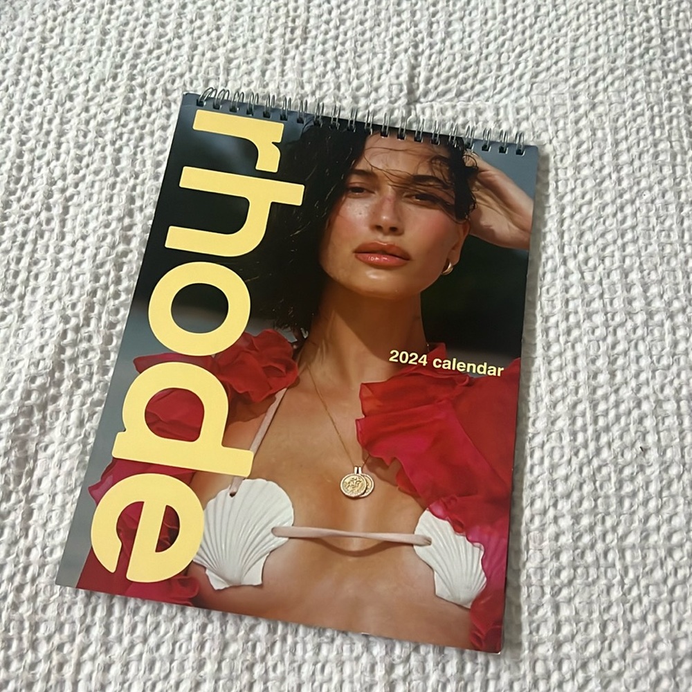 Hailey Bieber - RHODE 2024 calendar